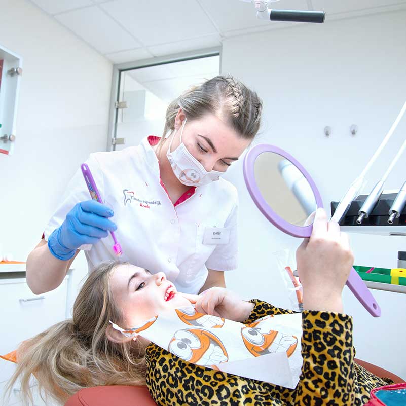 kinderen wennen aan tandarts rijsbergen